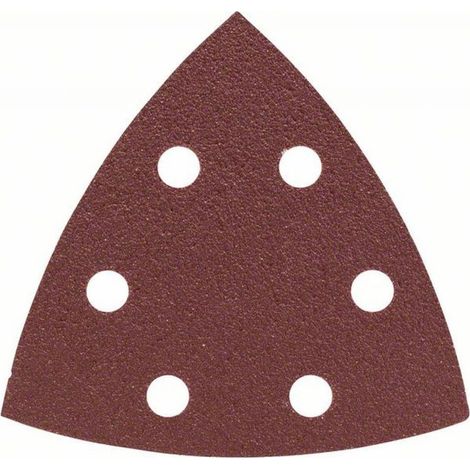 Bosch Schleifblatt-Set 25-teilig für Deltaschleifer, Körnung 80 K = 80 (1/3)