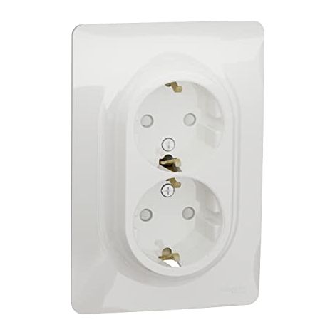 SCHNEIDER NU206718 base presa schuko bipolare (1/4)