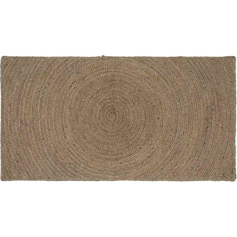 Bereichsteppiche Rechtwinklig Grau 80 x 150 cm Jute