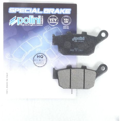 Bremsbelag polini original für Roller honda 150 pantheon 174.0073 (1/4)