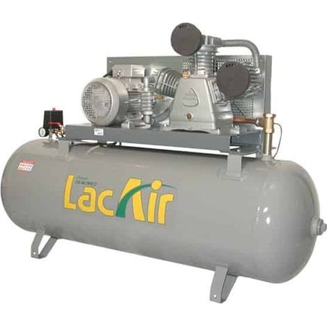 LACME Compresseur fixe à courroie triphasé 42m³/h 300L FixAir40/300 - 465211