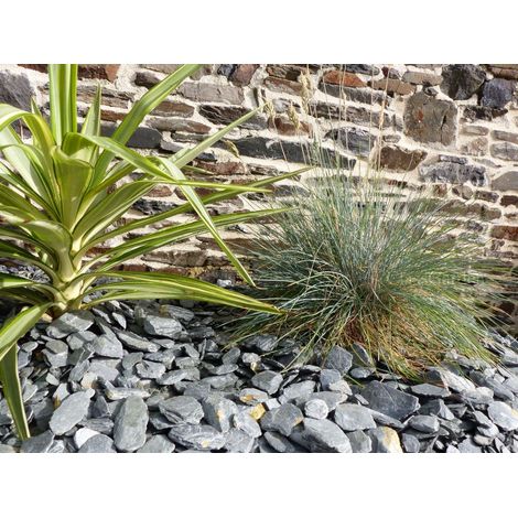 Paillage Ardoise GRIS 30-60 - VRAC Big Bag - 500 kg (1/5)
