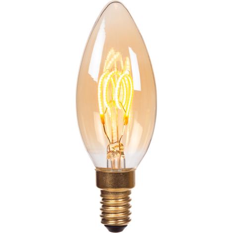 C35 Amp. Fil.-Ambre--LED Dimm. (1/2)
