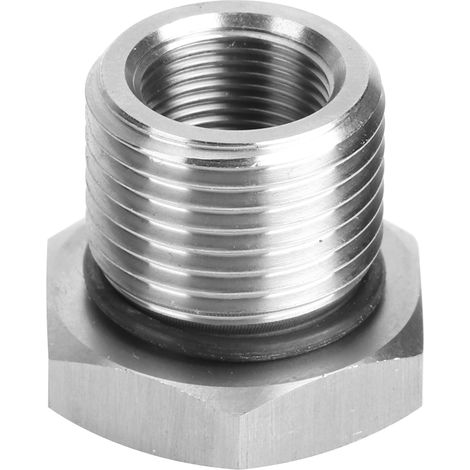 Adaptateur fileté pour filtre à huile, vis de raccordement 1/2‑28 à 3/4‑16, pièces de rechange pour moteur automobile (1/5)