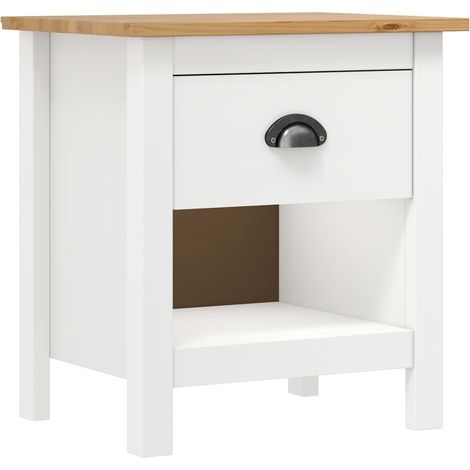 Maison Exclusive - Nachttische 2 Stk. Hill 46x35x49,5 cm Massivho