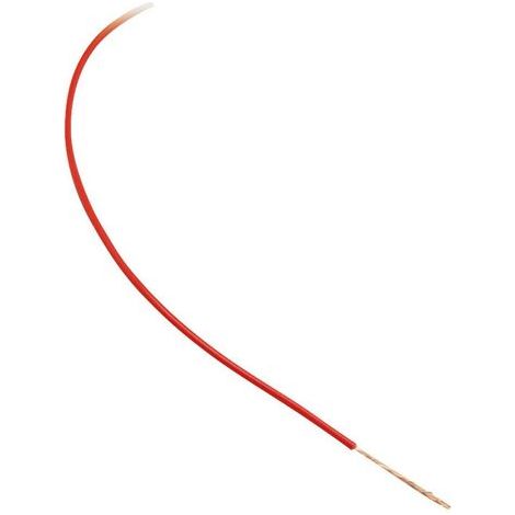 BKL Electronic 1501046 Fil de câblage LiY 1 x 0.25 mm² blanc 100 m (1/2)