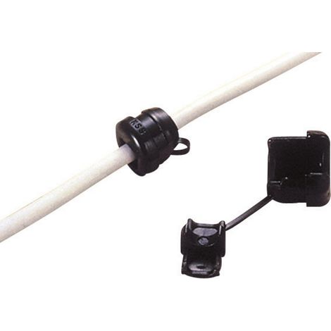 TRU COMPONENTS TC-SR-F21203 Zugentlastung   Klemm-Ø (max.) 5.3 mm Plattenstärke (max.) 1.6 mm  Schwa