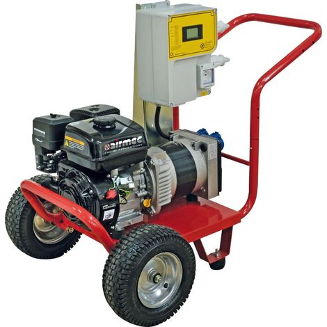 AIRMEC LS 4000-T 12V-60A Generatore 12 V DC 60 A con carrello x 2 abbacchiatori elettronici