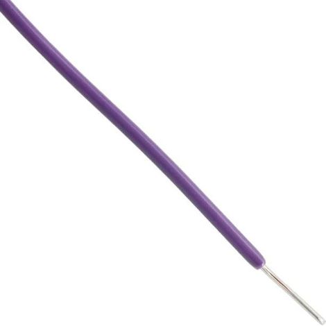 Cavo filo unipolare BS 4808 sez. 0,22 mmq Viola