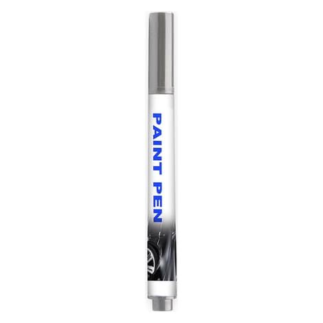 Lot de 6 stylos correcteurs de rayures universels pour l'entretien et la réparation de la peinture automobile. Plusieurs couleurs disponibles. Accessoires auto, gris argenté. (1/5)