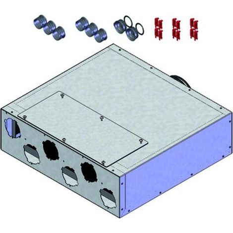 Helios Flach-Verteilerkasten, FlexPipe FRS-FVK 6-75/125 (1/5)
