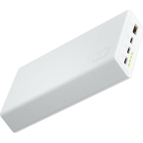 Batterie externe Powerplay-20S-blanche-GC 20 000 mAh 22,5 W à cellules vertes (1/5)