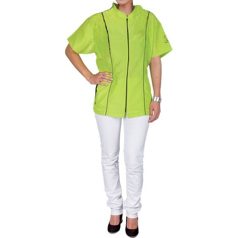Blouse Angela verte Taille : S