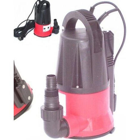 Flachsaugerpumpe 2 mm Tauchpumpe 250W Pumpe flachsaugende Kellerpumpe Poolpumpe (1/5)