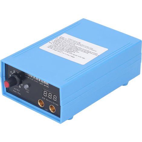Poste de soudage par points 5000W, conductivité cuivre haute performance, machine à souder portable à batterie, AC100-240V avec prise UE (1/5)