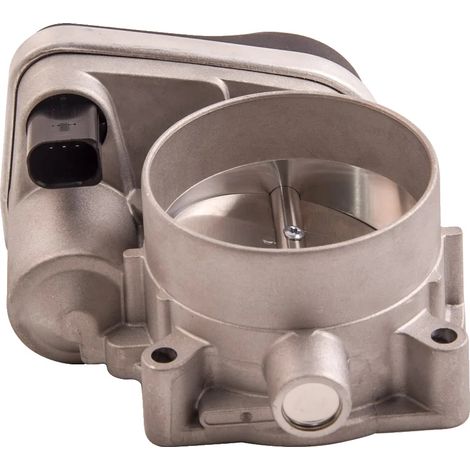 Cuerpo de aceleración, aleación de aluminio de alta resistencia, 12.5 x 10 x 4 pulgadas, compatible con Dodge Charger Magnum, Chrysler 300, Jeep V8 5.7L, flujo de aire optimizado, instalación atornill (1/5)