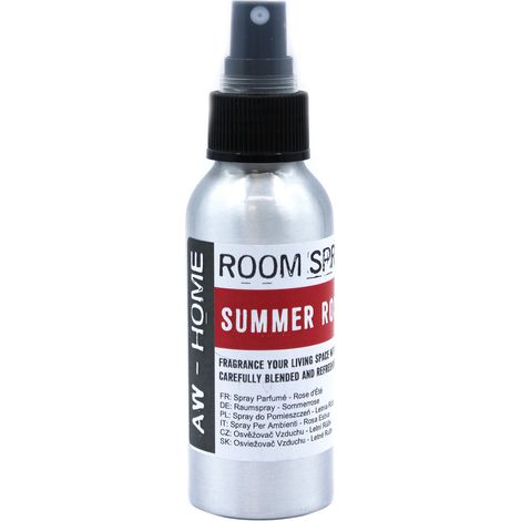Spray d'ambiance 100 ml - Rose d'été- Vendu par 1 (1/4)