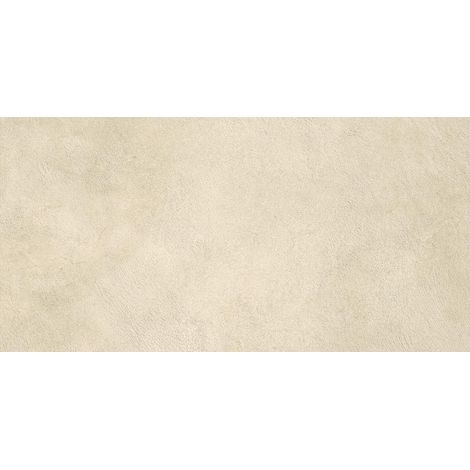Carrelage effet Béton Beige Amande 60x30x0,9 cm Mat Stavira - Sol et mur intérieur (vendu par carton de 1,26 m²) - RO'MA CARRELAGE