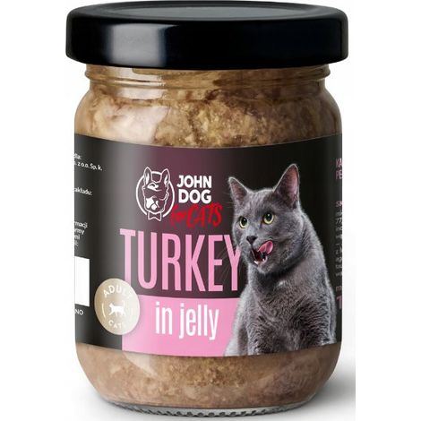 JD para gatos Adultos Comida húmeda en gelatina 100 g - Gelatina de pavo 100 g