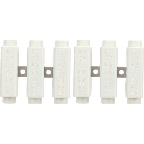 Connecteur de fil d'épissure, Type de vis à 3 voies, haute puissance, Compact, bornier de câblage rapide en ligne, 1000V, 2 pièces (1/5)