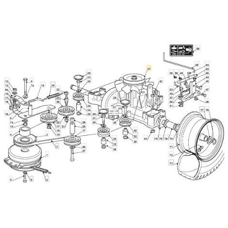 CAMBIO HYDRO K574D TC HE ORIGINALE STIGA - 118400975/0