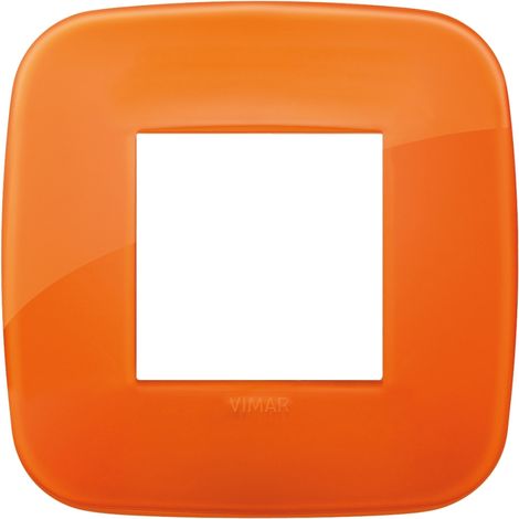 Placca Round 2M Reflex orange scatola rotonda Vimar Arkè 19672.63