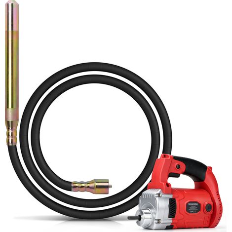 2800W 6800tr/min Vibreur Beton Électrique Moteur Cuivre Aiguille Vibrante 3m DiamèTre 38mm Arbre Vibrateur de Construction pour Ponts Tunnels Routes Maisons
