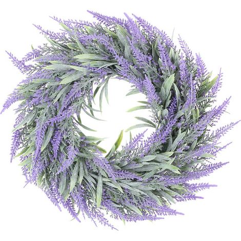 Künstlicher Plastikblumenkranz für Hochzeits- und Heimdekoration