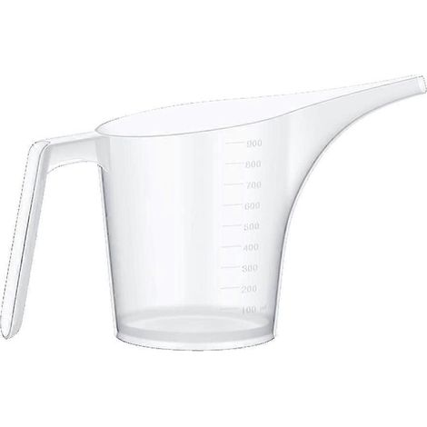 Tasse à mesurer, pichet transparent, graduation, bec verseur anti-débordement