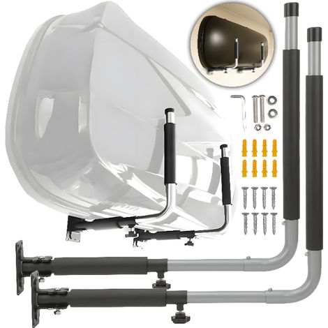 Soporte de pared para el cofre de techo Heckermann RS823 (1/5)