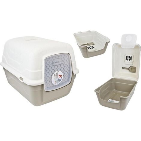 Bac à litière pour chats Toilet (40 x 52 x 40 cm) (1/2)