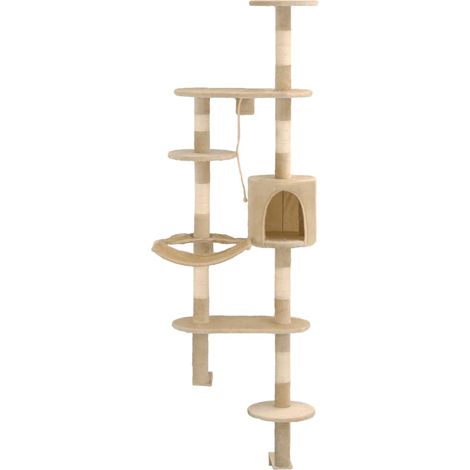 Maison Exclusive - Rascador de gatos de pared con poste de sisal