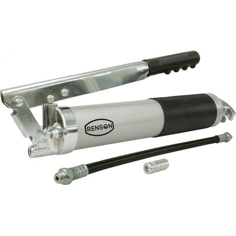POMPE A GRAISSE PRO AVEC RIGIDE+FLEX AGRAFE 4 MORS RENSON