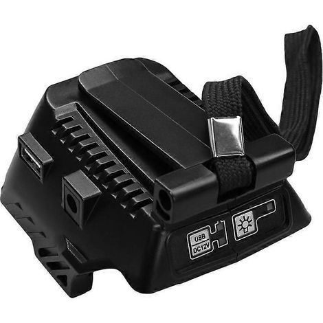 Adaptateur secteur USB BSL1830 pour batterie lithium 14,4 V-18 V BSL18UA (SA) EBM1830 BSL1415 réglable (1/5)