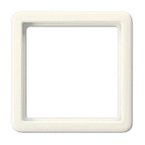 Jung Telaio intermedio 55 x 55 mm, termoplastico, bianco, montaggio verticale e orizzontale 561 Z5