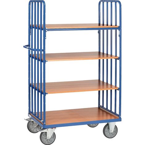 Chariot étagère fetra 8313 capacité 600 kg acier