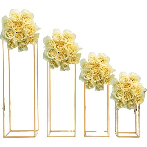 Set di vasi da fiori, design geometrico, adatti a vari eventi, M (1/5)