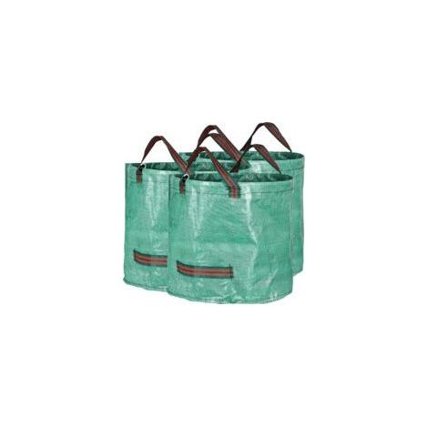 3-Pack Garden Waste Bags, 60L Tear-Resistant (16 gallons, 45x38cm) (1/5)