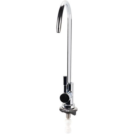 Robinet Monocommande RO, Filtres sous éviers Filtres à eau et adoucisseurs Purificateur d'osmose Inverse Filtration Filtre Filtre à Eau Potable Robinet Filtre à Col de Cygne pour Eau Potable (1/5)