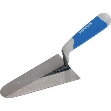 Maurerkelle Katzenzungen-Griff aus zwei Materialien, 160 mm
