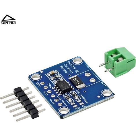 Module d'alarme de surveillance bidirectionnelle de tension, de courant et de puissance avec interface I2C/IIC et puce INA219, sans dérive.