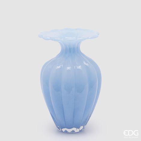 EDG Vaso Blossom Azzurro H 24,5