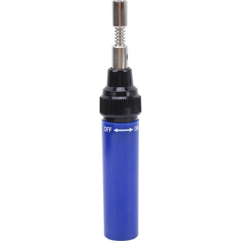Fer à souder portable 8ml MT100 Stylo Gaz Bleu foncé, Remplissage Grande Capacité, Pistolet à Souder Outil de Service, Soudure Précise (1/5)