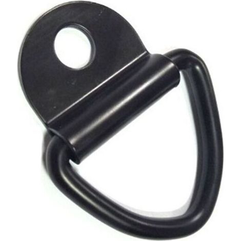 5 pièces Anneaux D'arrimage,Anneaux d'arrimage,Anneau Arrimage INOX,remorque d'anneau Montage d, Anneau d arrimage Rond pour Pliable avec Verrouillage de Charge dans Les Voitures(Noir)， (1/4)