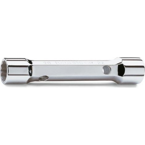 Beta 930 chiave a tubo doppia poligonale serie pesante cromata da 27x29 mm - Beta