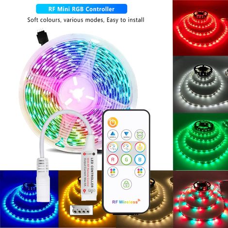 The new MINI DC seven-colour controller with RGB heat-shrink tubing and 13 RF keys is a flagship product.