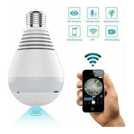 Caméra dôme-intelligence sans fil 1080P-avec WiFi/panoramique à 360 degrés/interphone bidirectionnel/vision nocturne..DEBUNS (1/5)