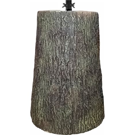 Tronco per albero di natale h45 in vetroresina base piede supporto realistico elegante albero max altezza cm 240 (1/5)