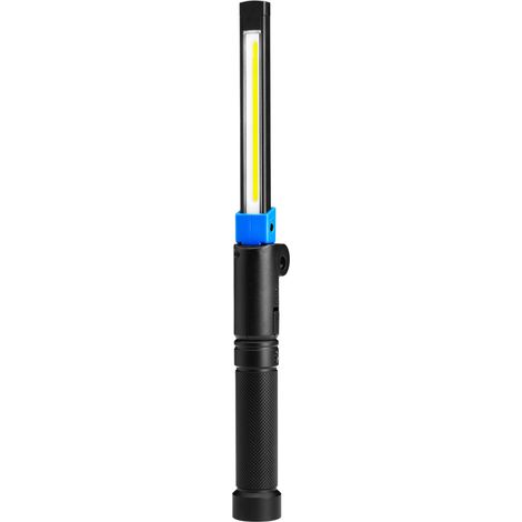 Draper 23846 Draper Expert COB/SMD LED USB Rechargeable Folding Slim Light, 8W, 800 Lumens, USB-C Cable Supplied
