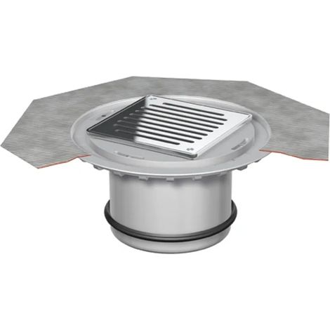 ACO Pieza adicional AV-Selecta PP 196x196/ K3/ prolongado/Rejilla atornillada, 5084.91.01
